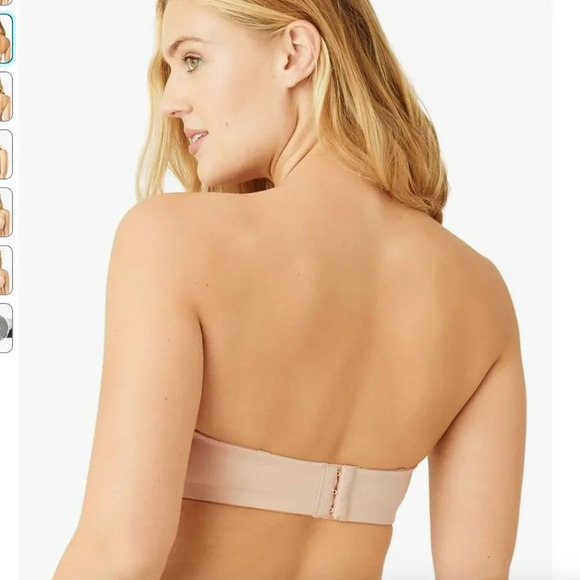 NWT Wacoal Women's Staying Power Strapless Bra, nude, 34DD - Picture 2 of 6